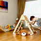 Climbing Triangle with Ramp | Foldable Montessori Climbing Set