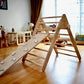Climbing Triangle with Ramp | Foldable Montessori Climbing Set