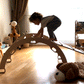 Montessori Climbing Set (3 Pieces)| Pikler Triangle, Climbing Arch &
