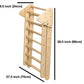 Montessori Climbing Set (3 Pieces)| Pikler Triangle, Climbing Arch &