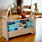 Wooden Bookshelf / Small-Medium-Large Size